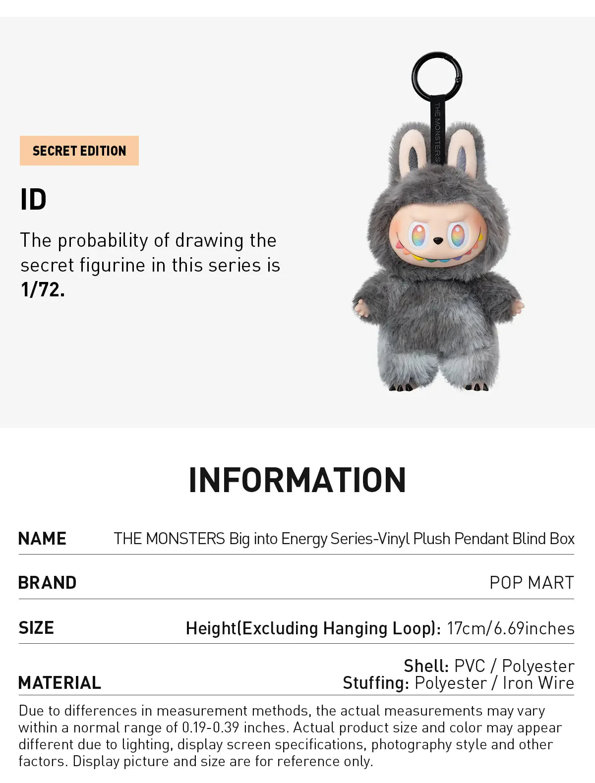 Labubu The Monsters "Big Into Energy" 4 Blind Boxes