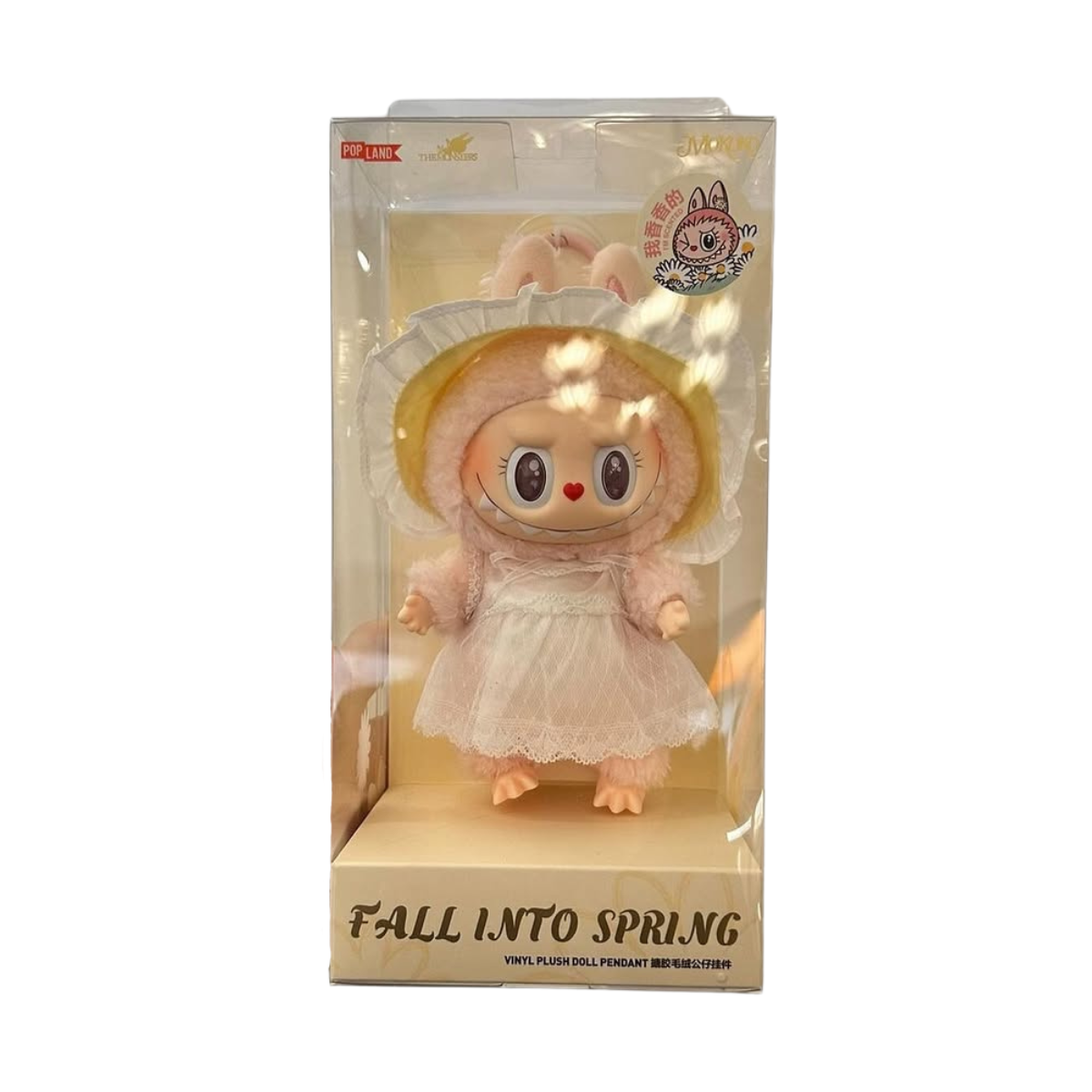 Labubu Mokoko "Fall Into Spring" - Vinyl Plush Doll Pendant