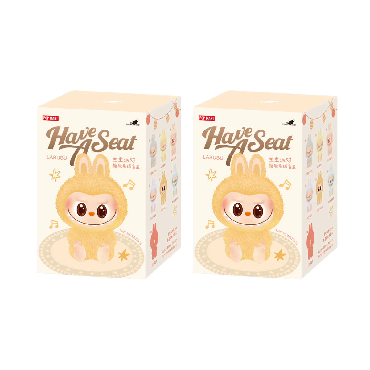 Labubu The Monsters "Have A Seat" 2 Blind Boxes